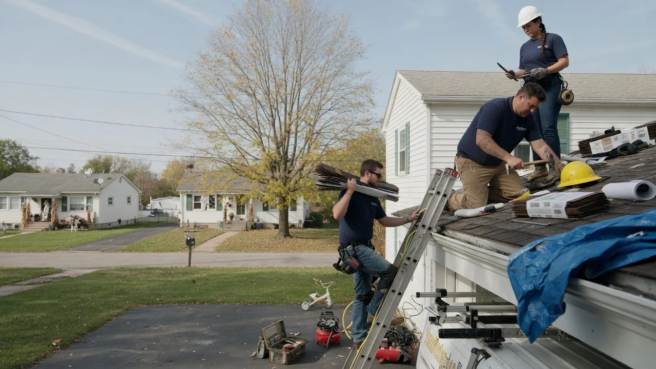 Local Roofing Contractors in Rock City, IL near me